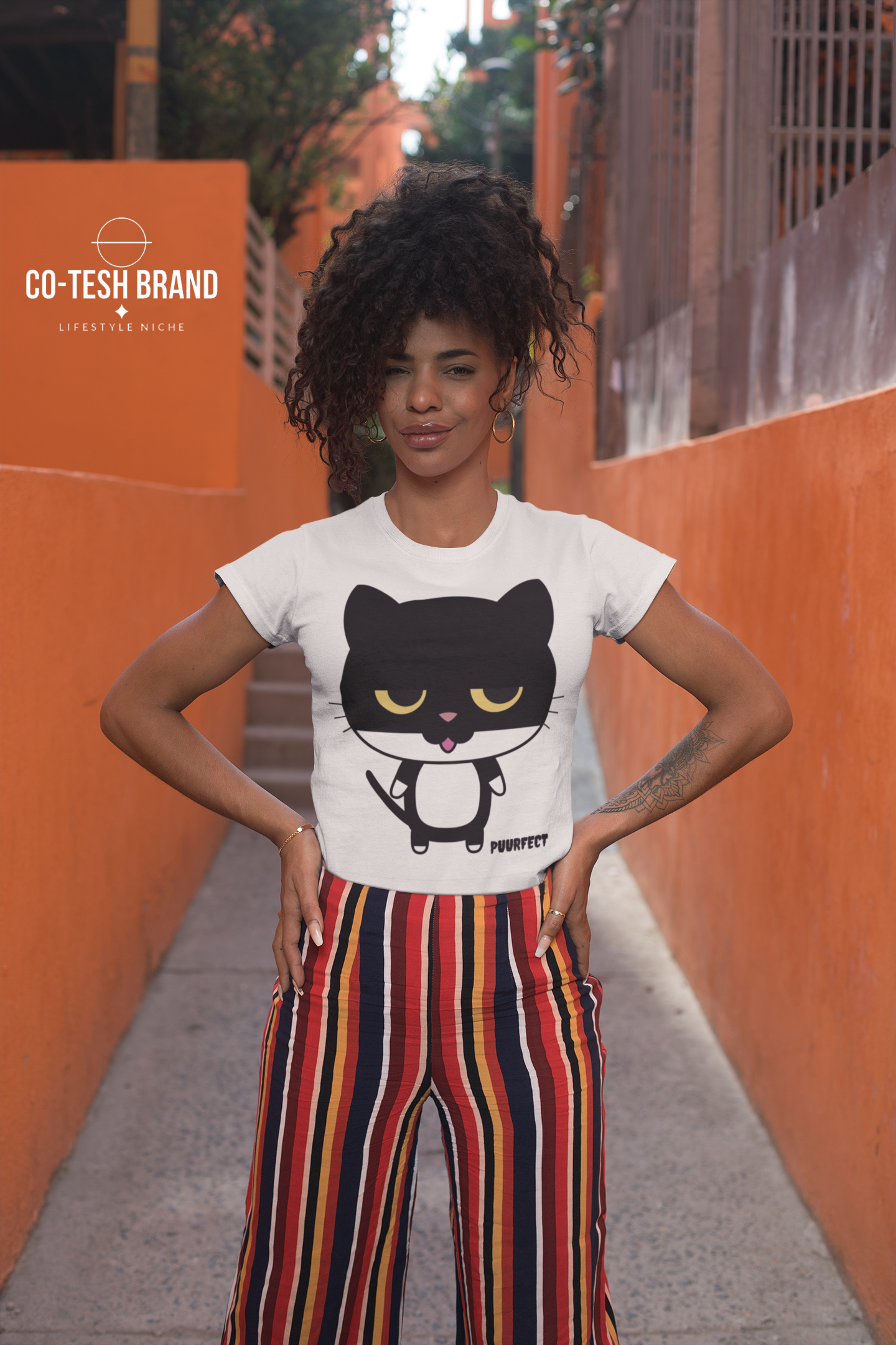 Purrfect Short-Sleeve Unisex T-Shirt