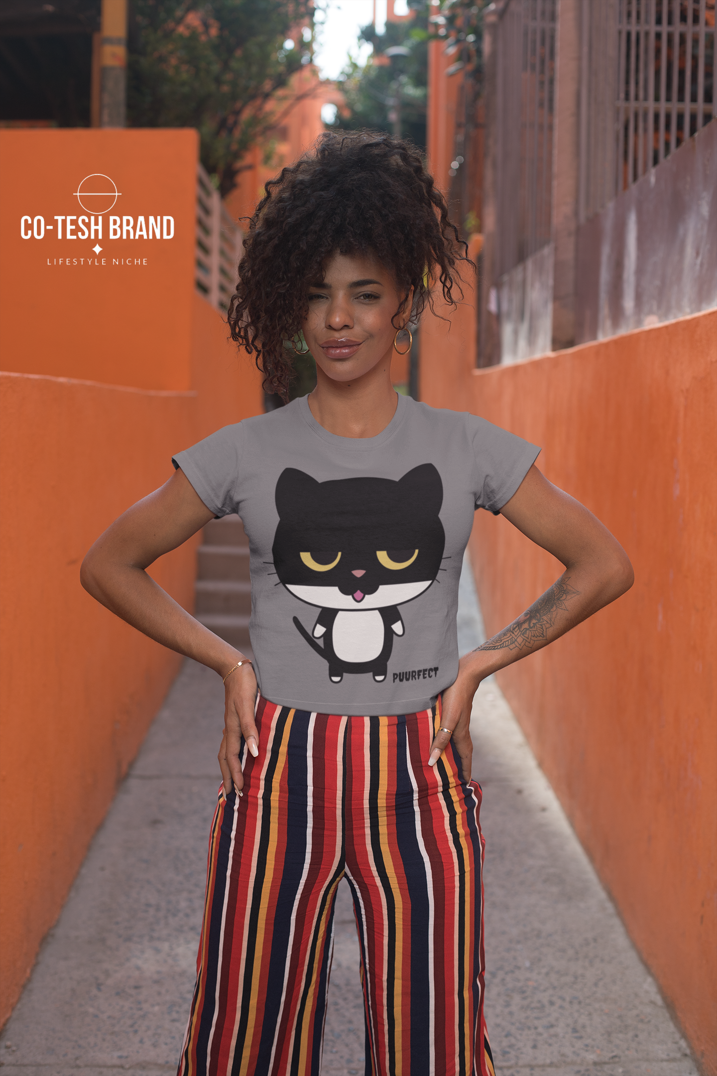 Purrfect Short-Sleeve Unisex T-Shirt