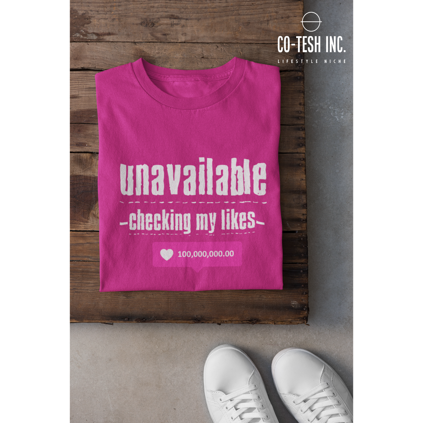 Unavailable checking my likes | Short-Sleeve Unisex T-Shirt | Cotesh | Funny hooks | slogan expression tees