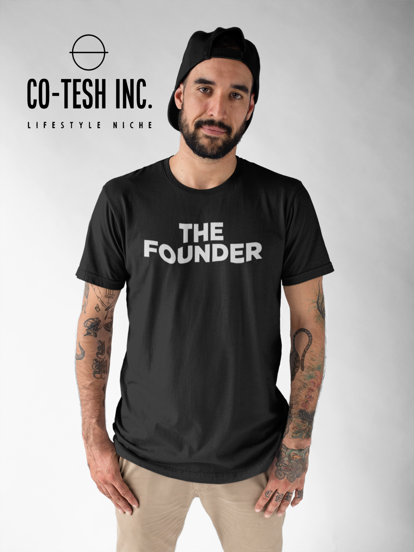 The Founder Short-Sleeve Unisex T-Shirt | Cotesh | RBG