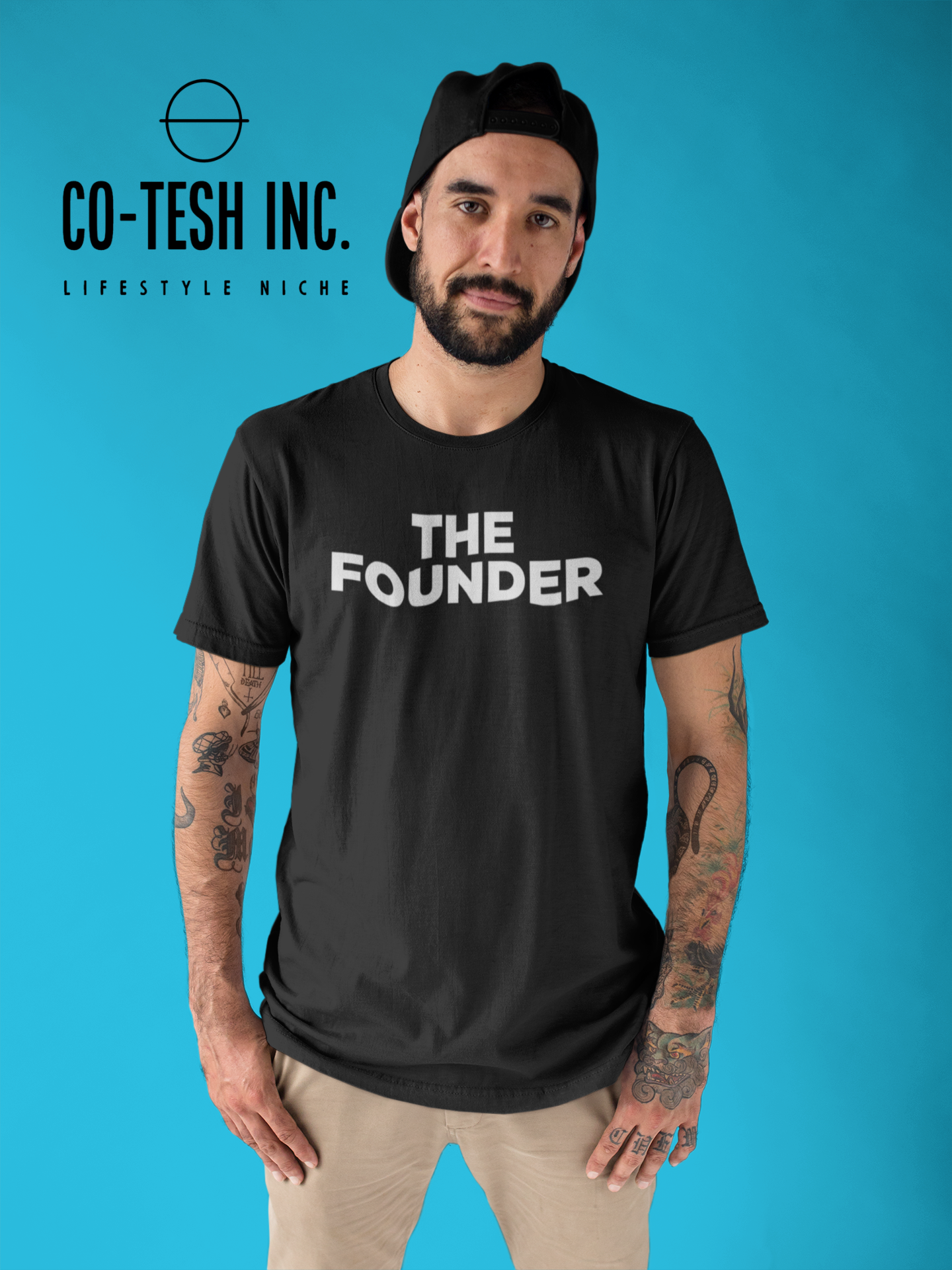 The Founder Short-Sleeve Unisex T-Shirt | Cotesh | RBG