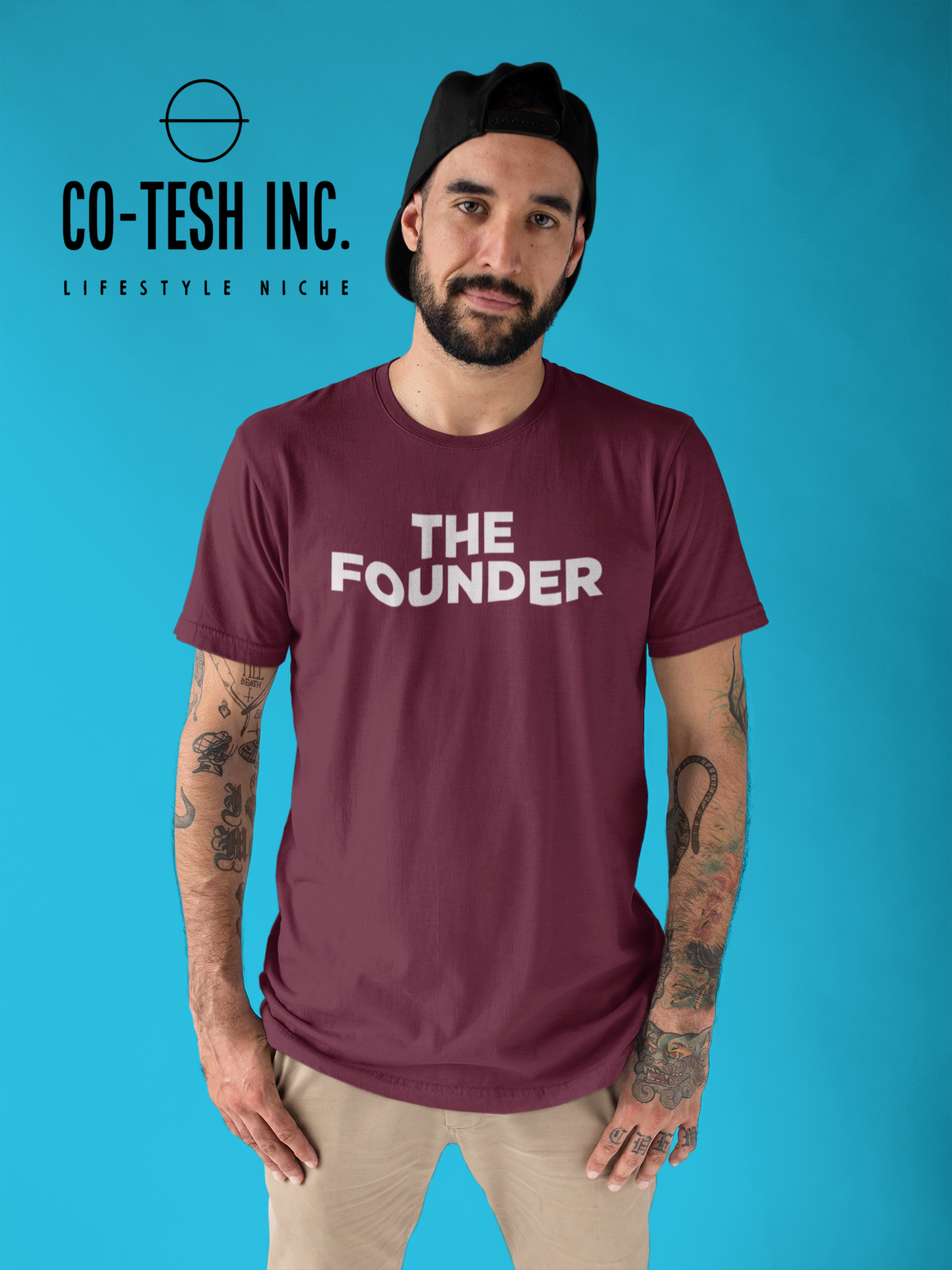 The Founder Short-Sleeve Unisex T-Shirt | Cotesh | RBG