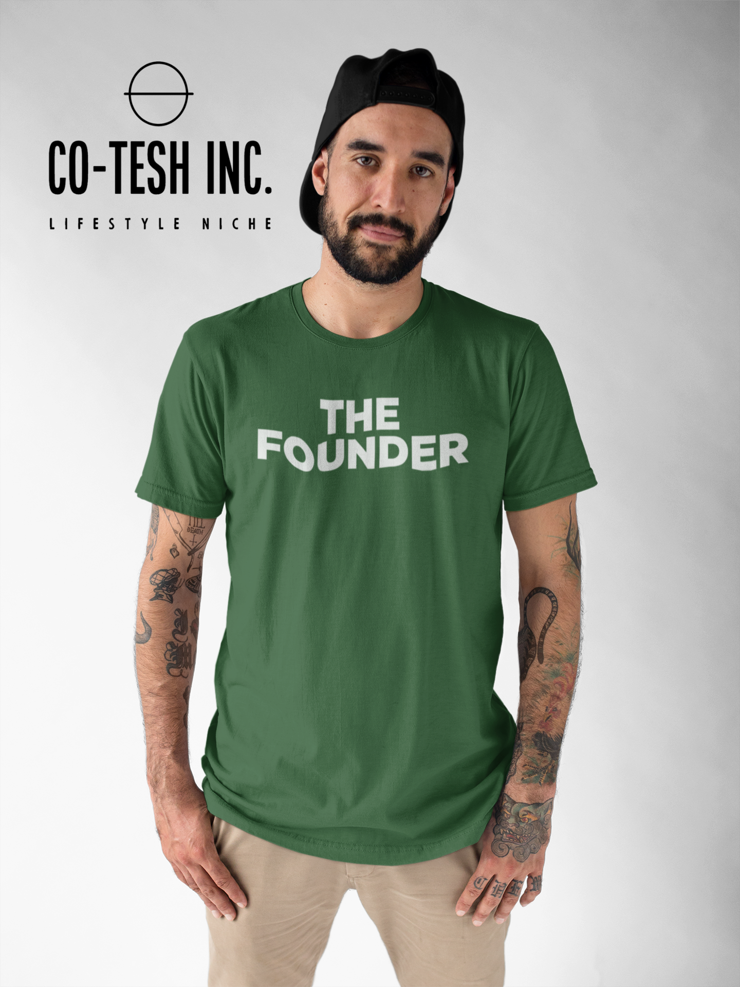 The Founder Short-Sleeve Unisex T-Shirt | Cotesh | RBG