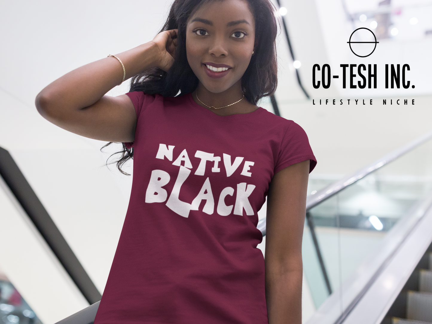 Native Black | Short-Sleeve Unisex T-Shirt | Conscious Movement | Cotesh