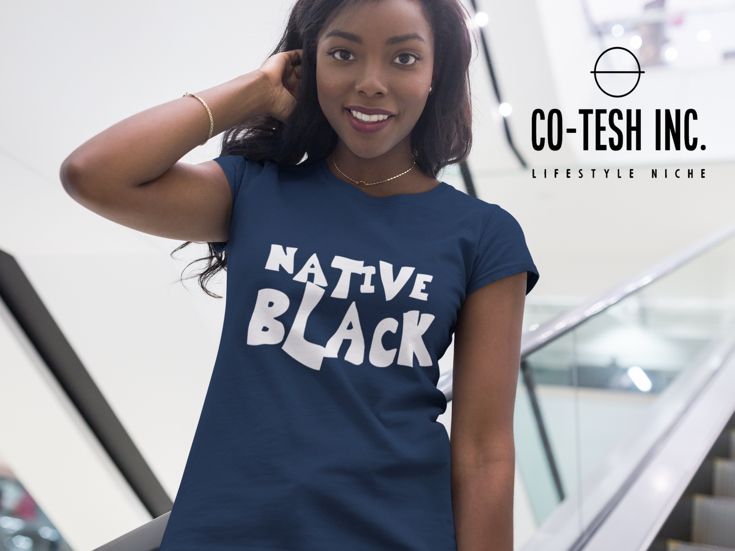 Native Black | Short-Sleeve Unisex T-Shirt | Conscious Movement | Cotesh