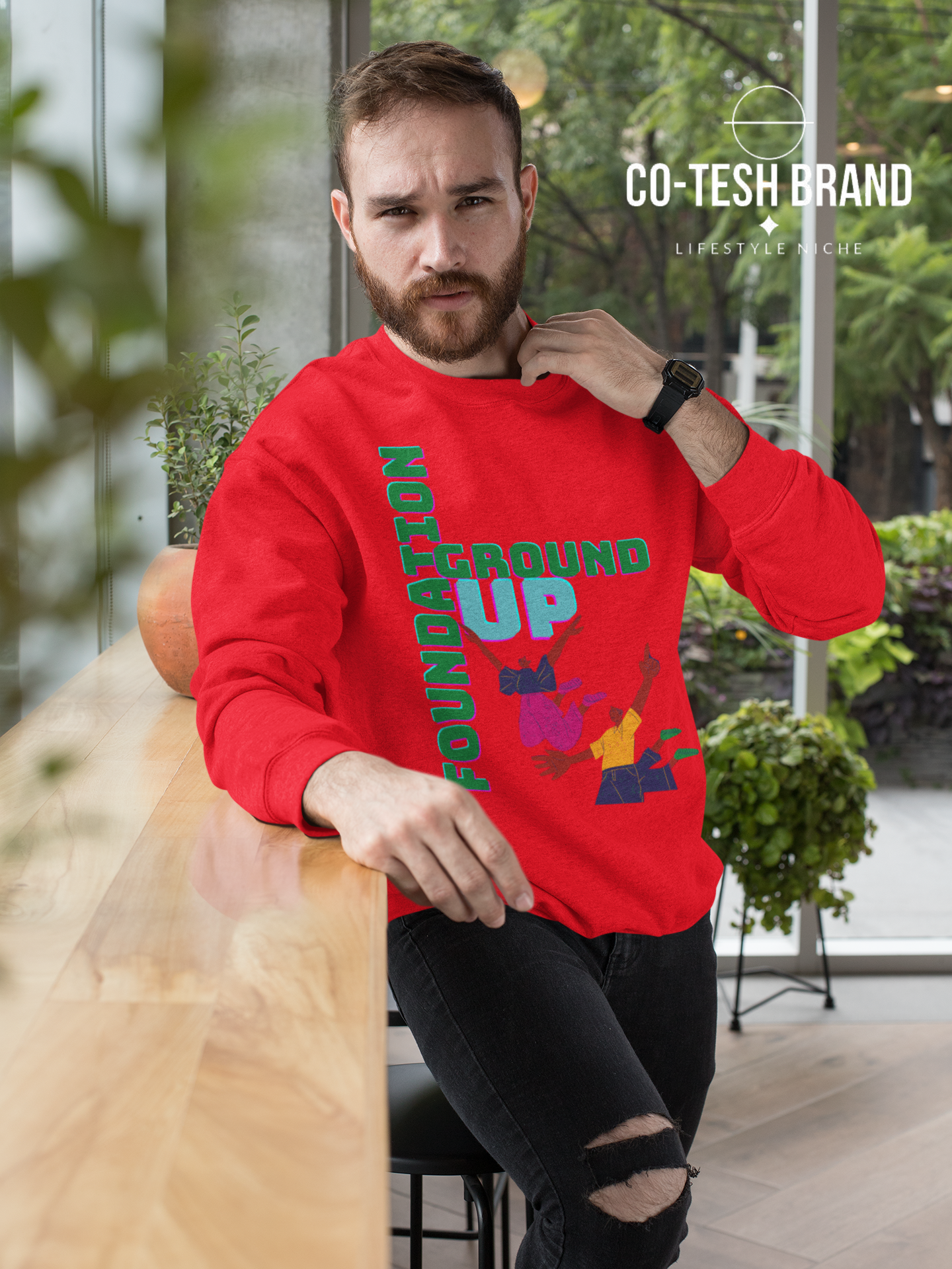 Ground up foundation Unisex Sweatshirt