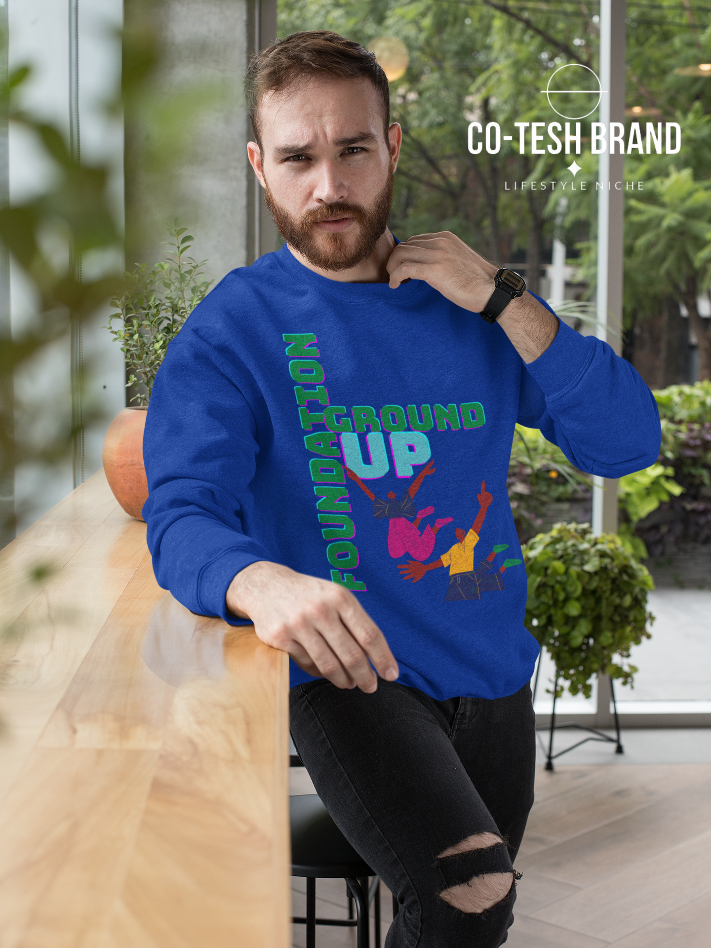 Ground up foundation Unisex Sweatshirt