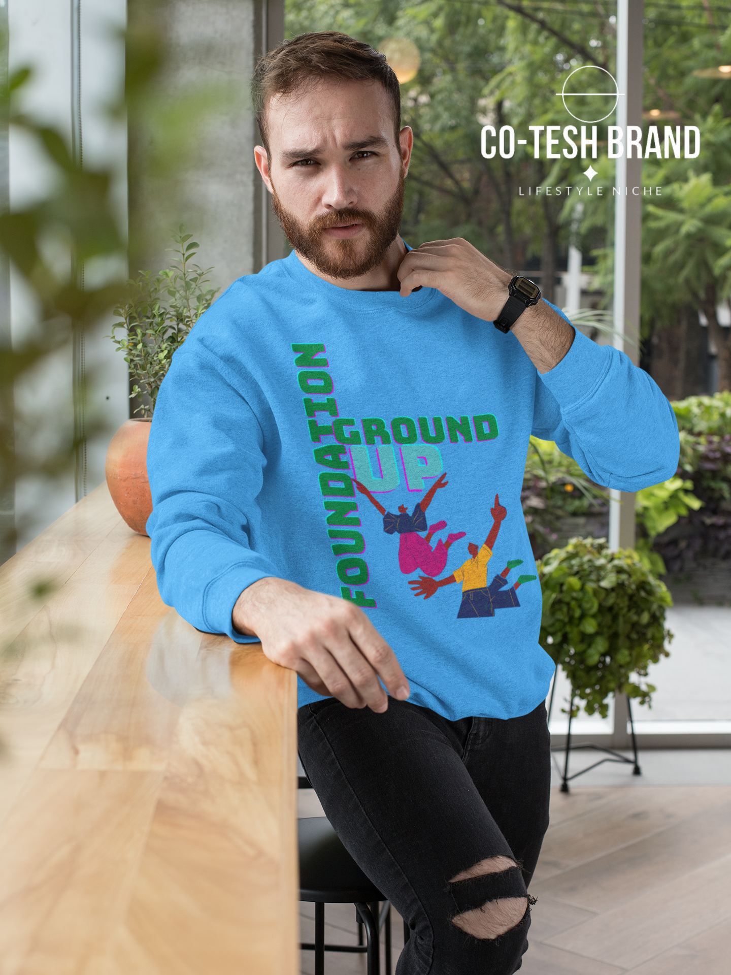 Ground up foundation Unisex Sweatshirt