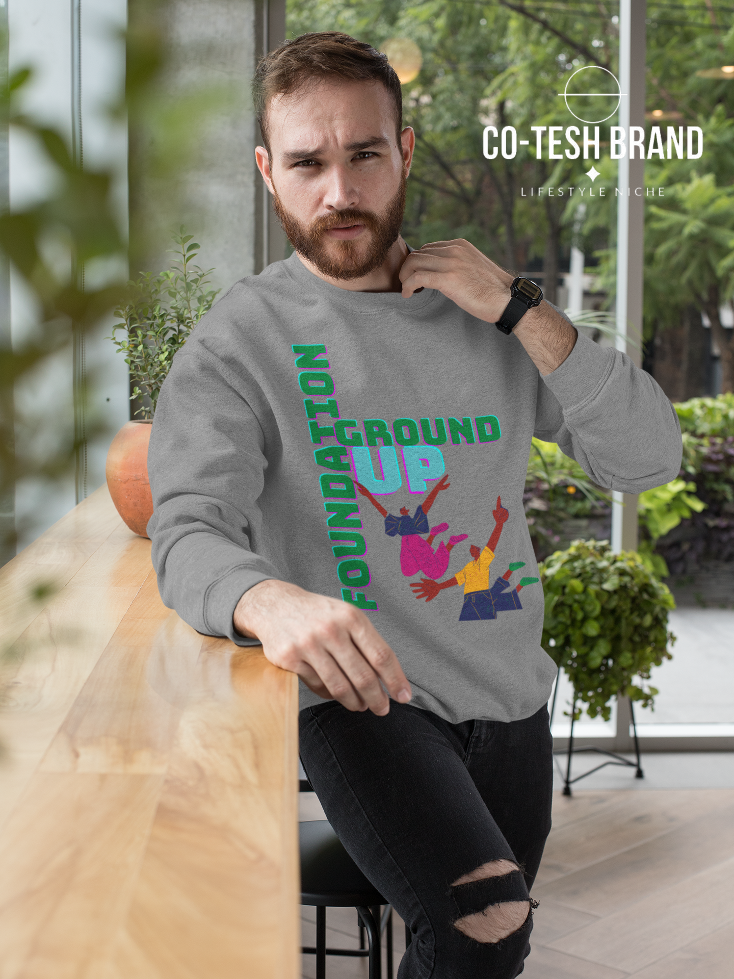 Ground up foundation Unisex Sweatshirt