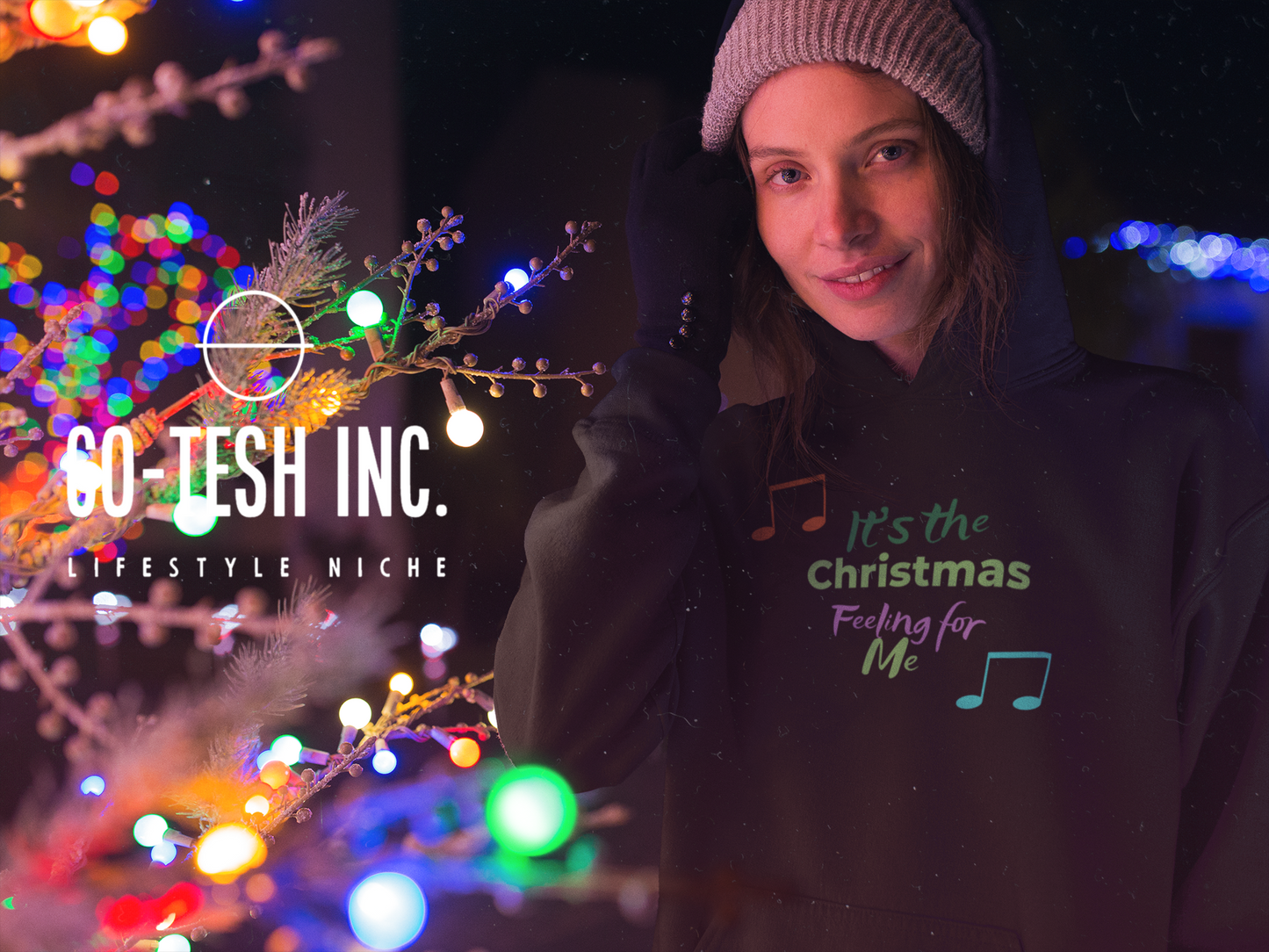 It's the Christmes feeling for me Unisex Hoodie Cotesh