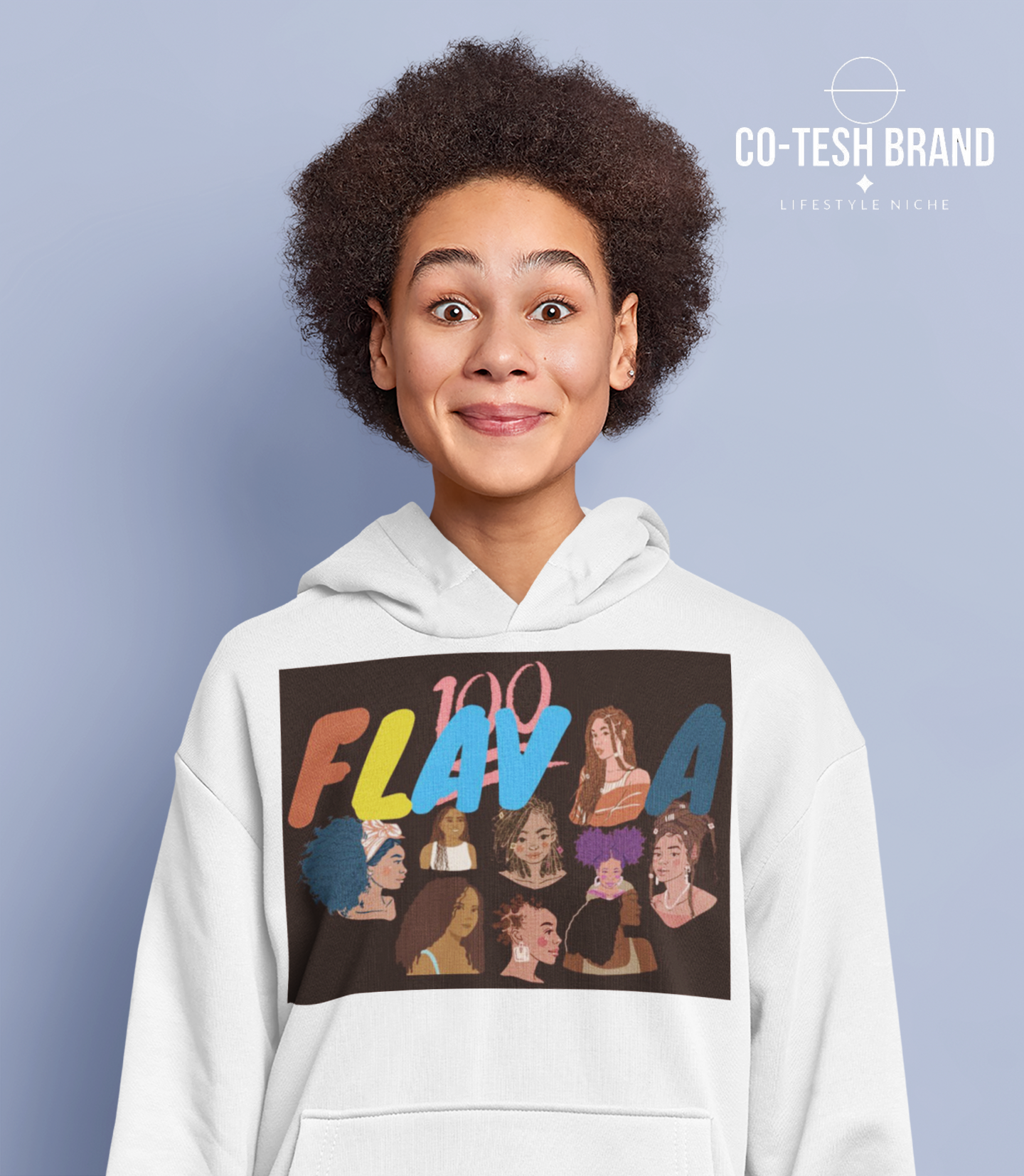 Flava Unisex fleece hoodie