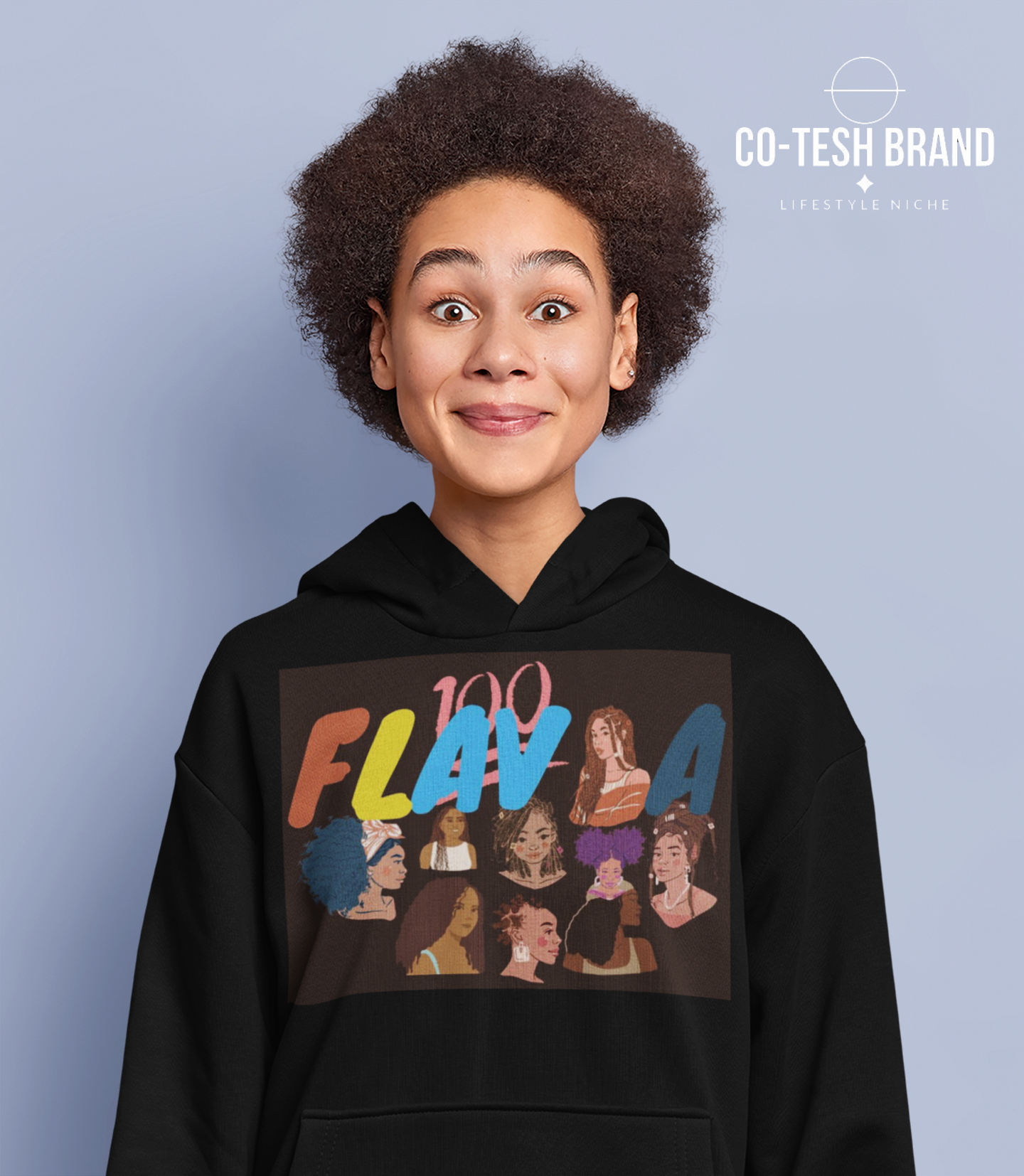 Flava Unisex fleece hoodie