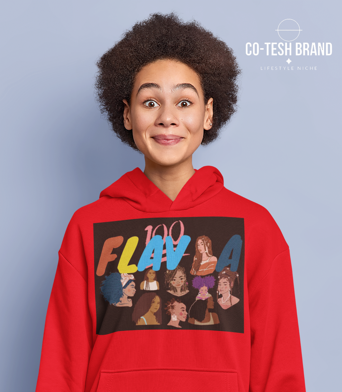 Flava Unisex fleece hoodie