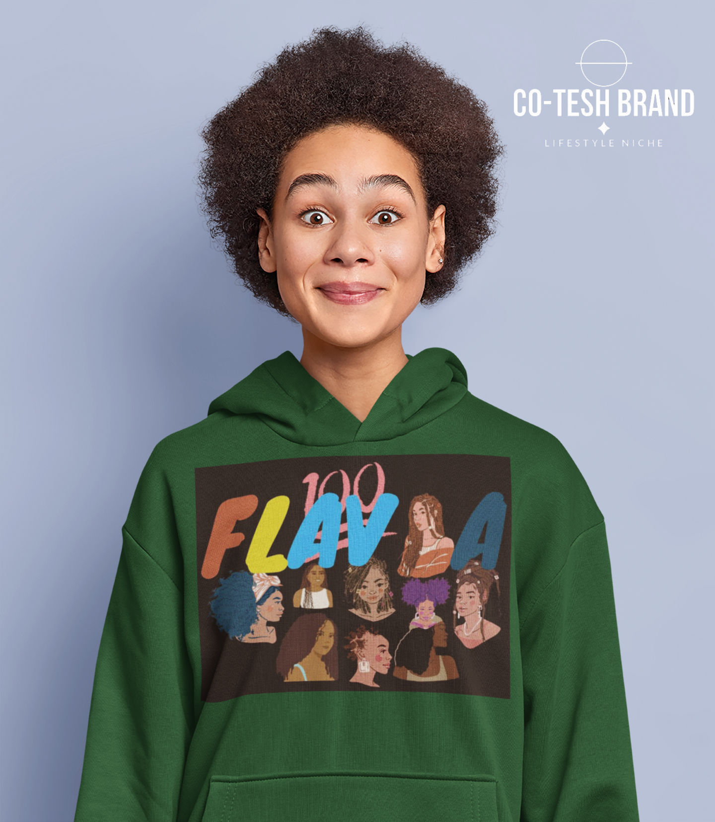 Flava Unisex fleece hoodie