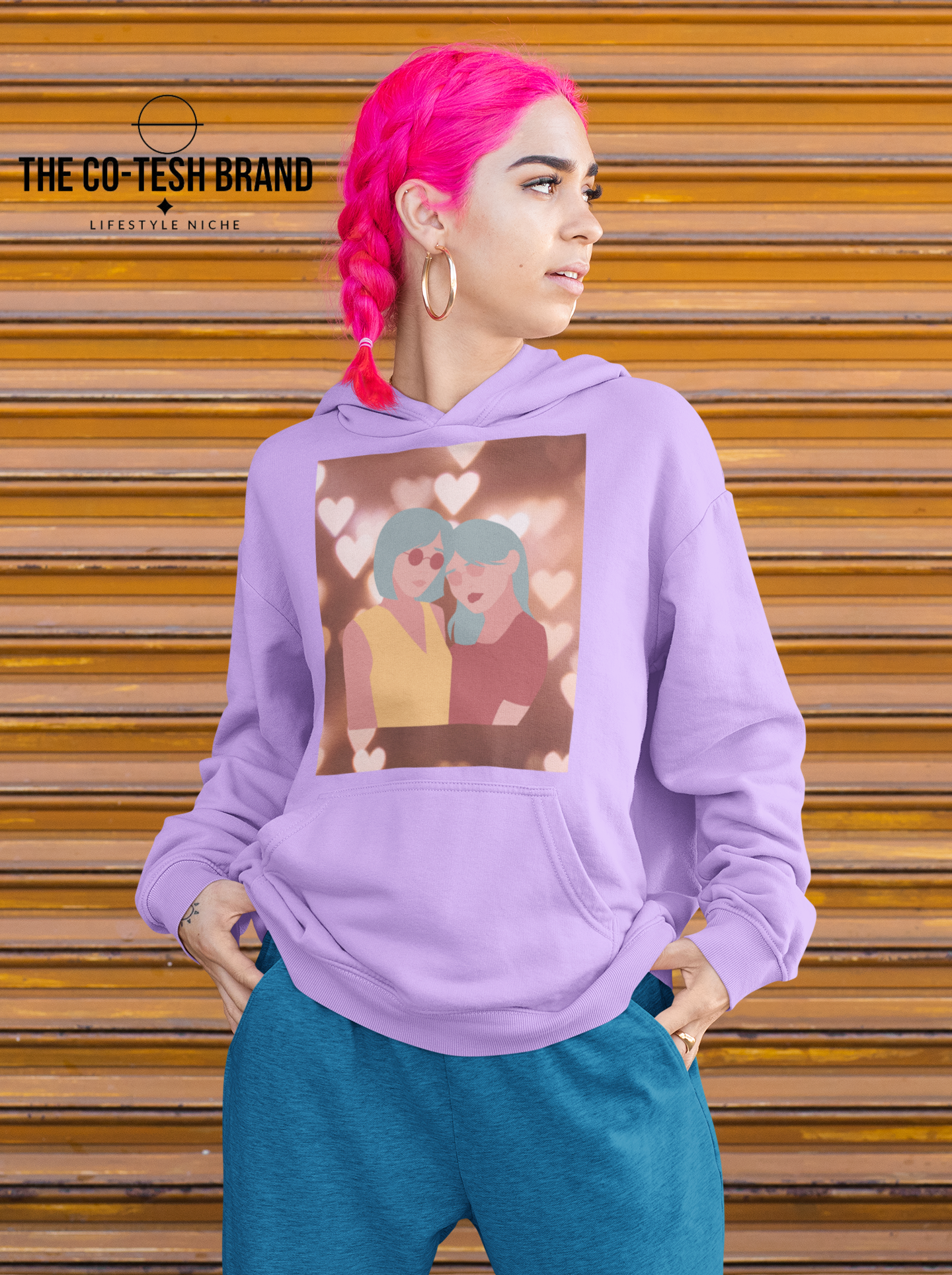 Girls Rock-Unisex Hoodie by Co-Tesh