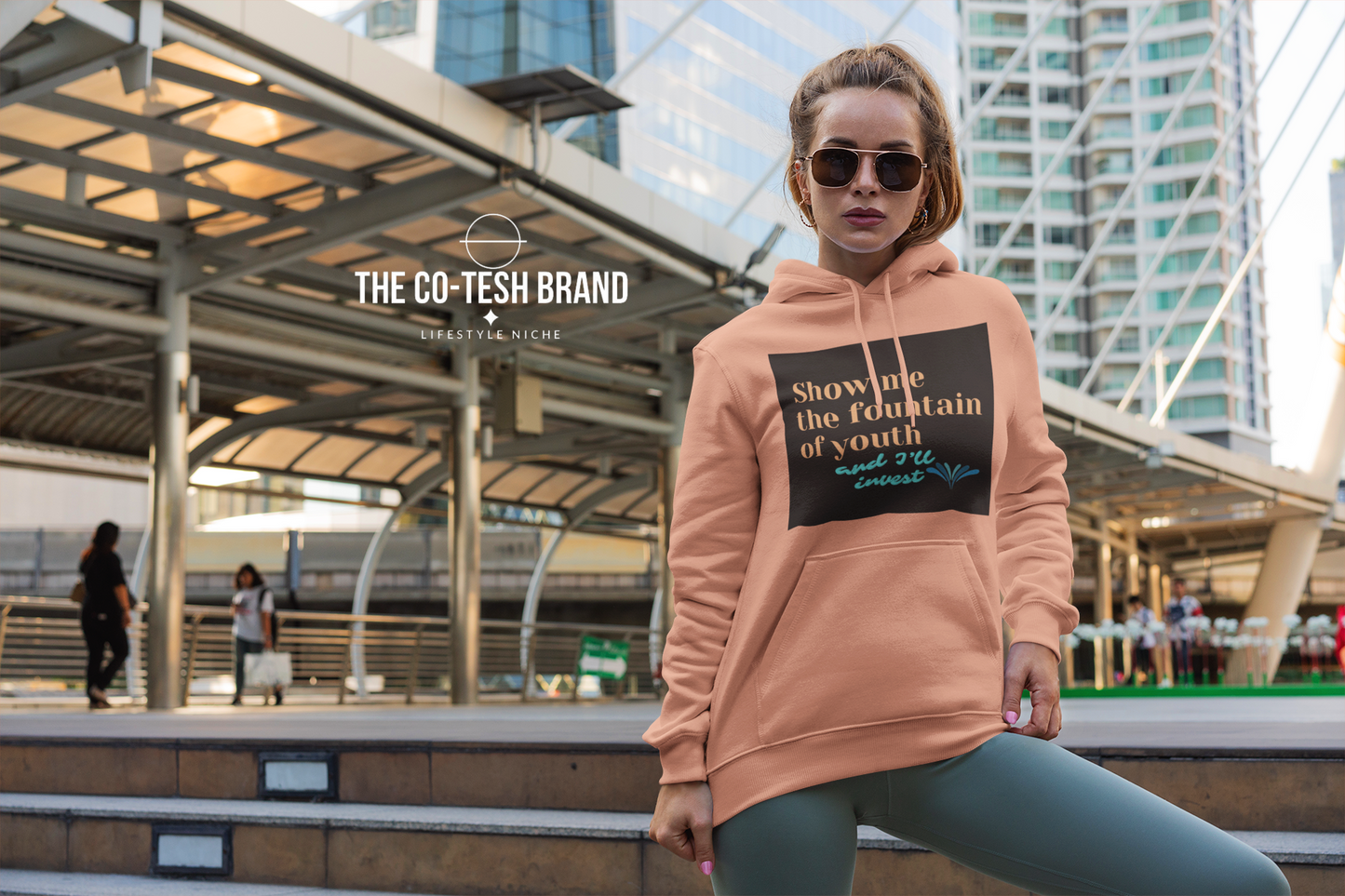 Fountain of Youth Unisex Hoodie-by Co-Tesh