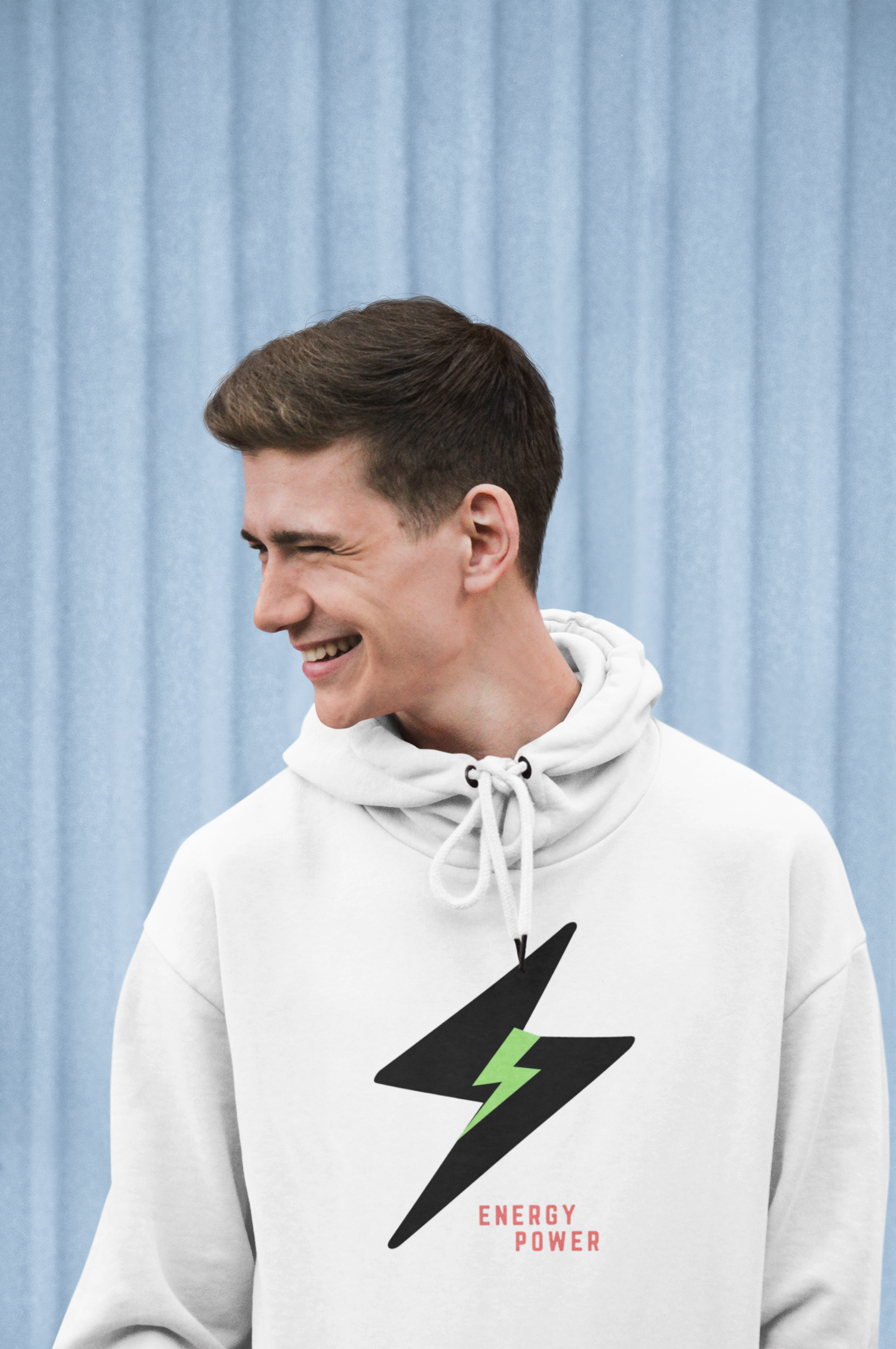 Energy Power Unisex fleece hoodie