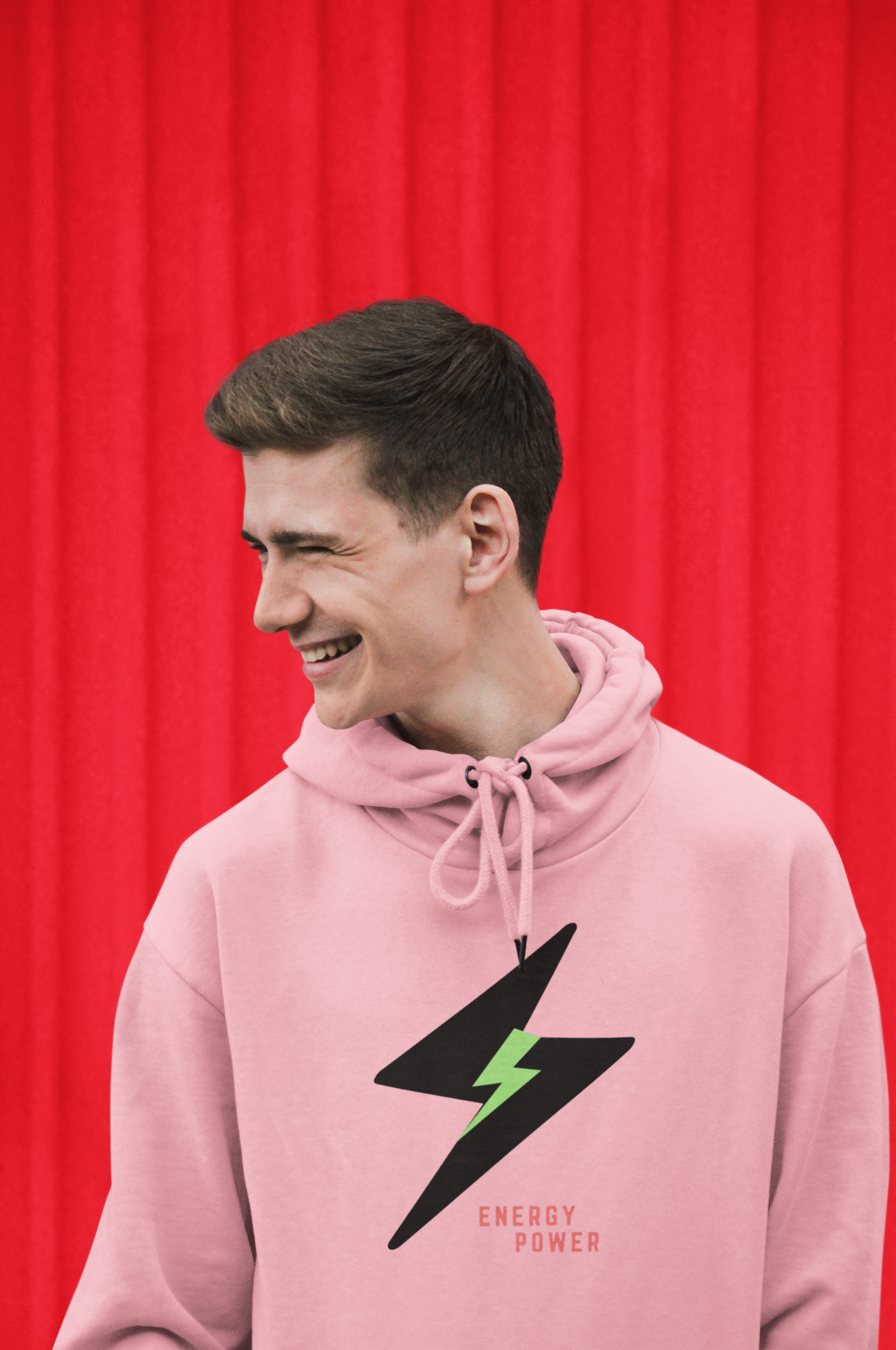Energy Power Unisex fleece hoodie