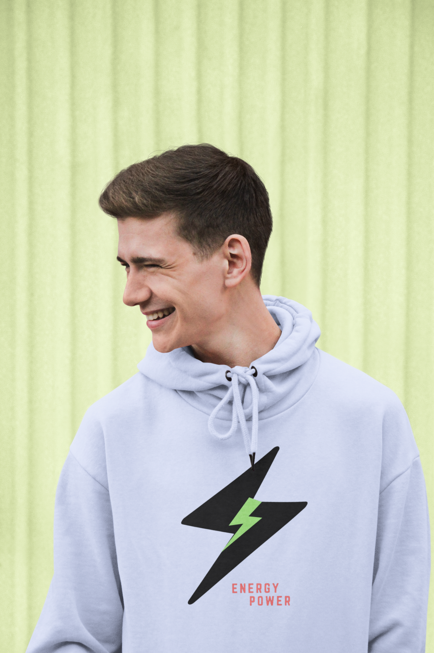 Energy Power Unisex fleece hoodie