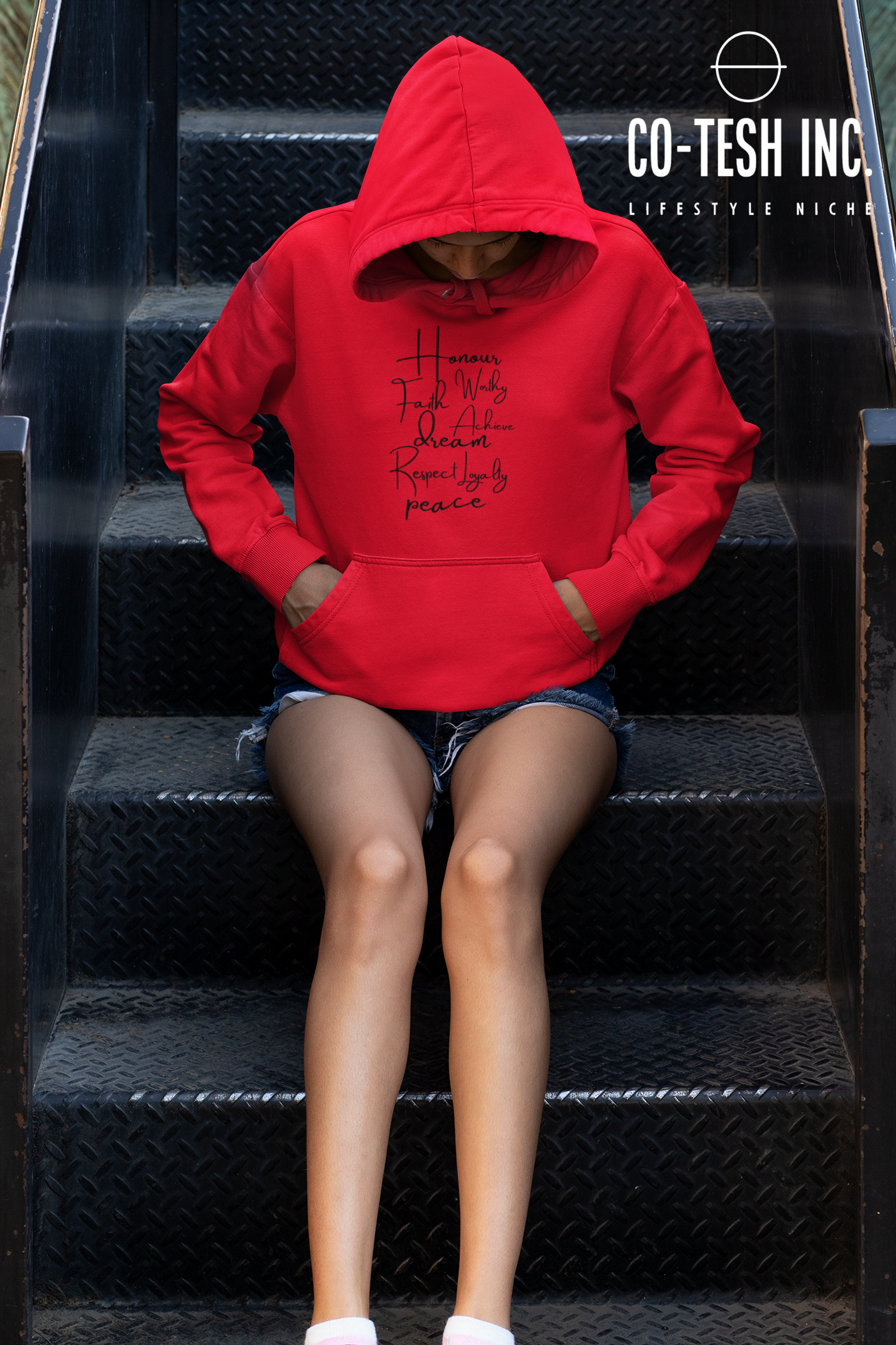 Honor Faith Worthy Unisex Hoodie Cotesh