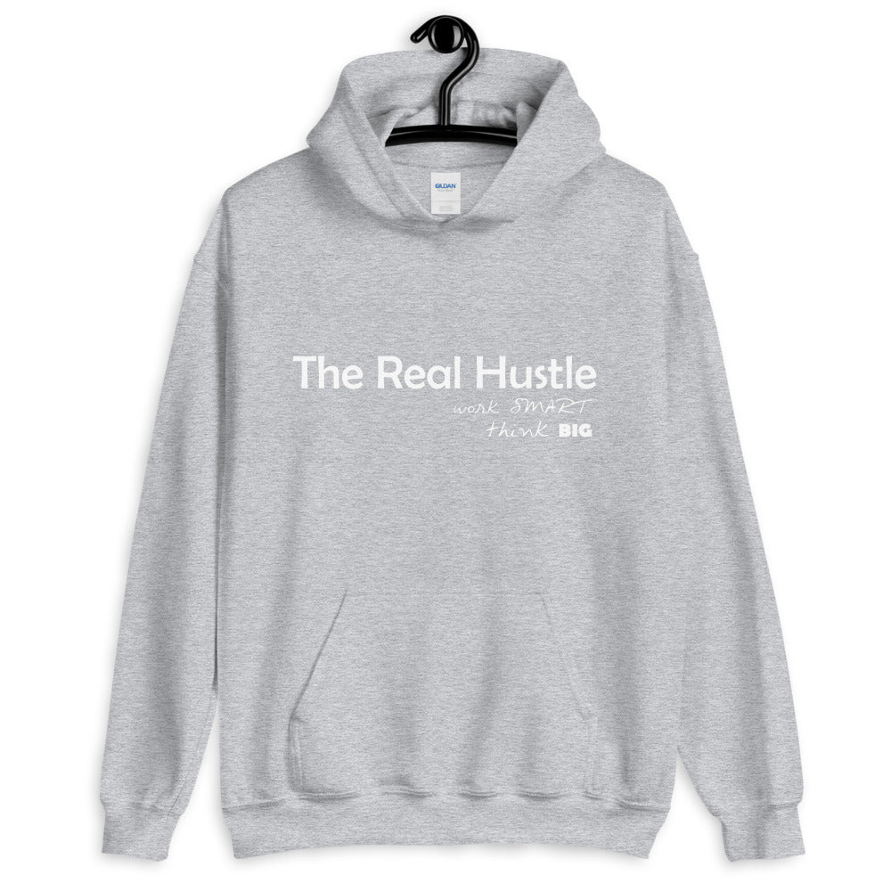 The real hustle think big Unisex Hoodie | Cotesh | hoodiez