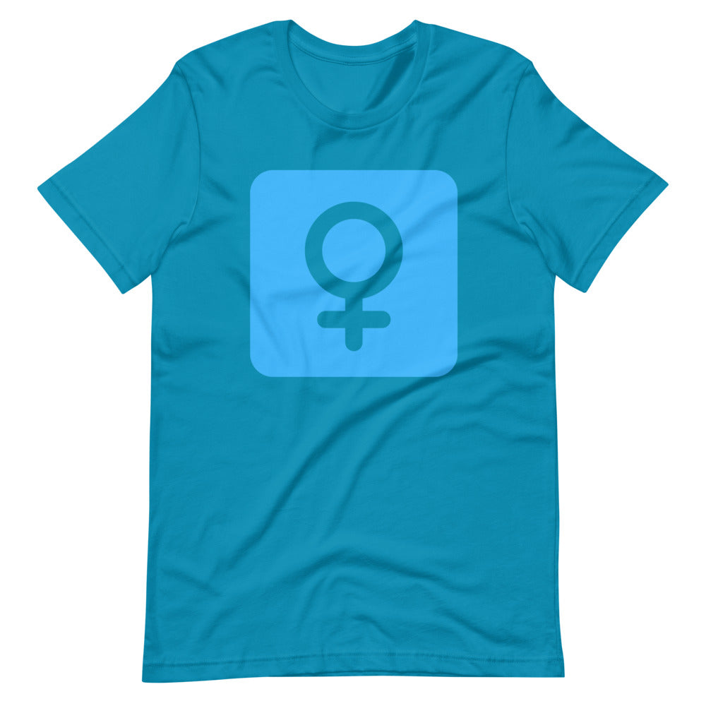 symbol ♀ Short-Sleeve Unisex T-Shirt Cotesh