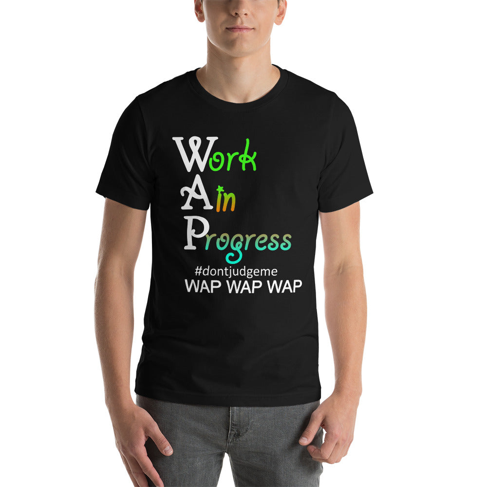 Work in progress Short-Sleeve Unisex T-Shirt | Cotesh | WAPvention