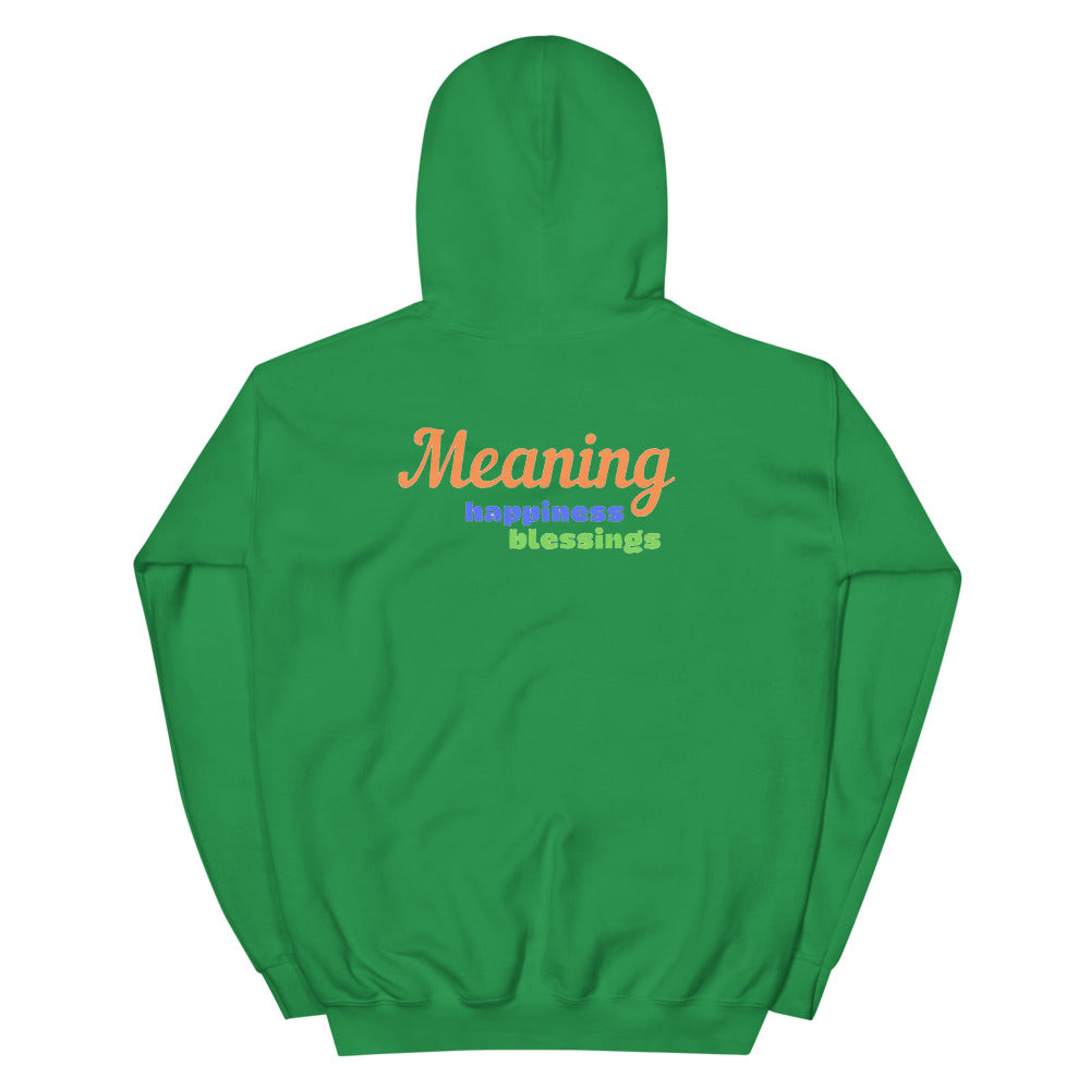 Phuc U | Meaning Happiness Blessing Unisex Hoodie Cotesh Blending Trends