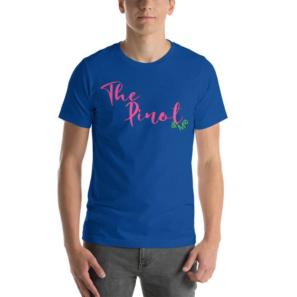 The Pinot and Me Short-Sleeve Unisex T-Shirt Cotesh Blending Trends
