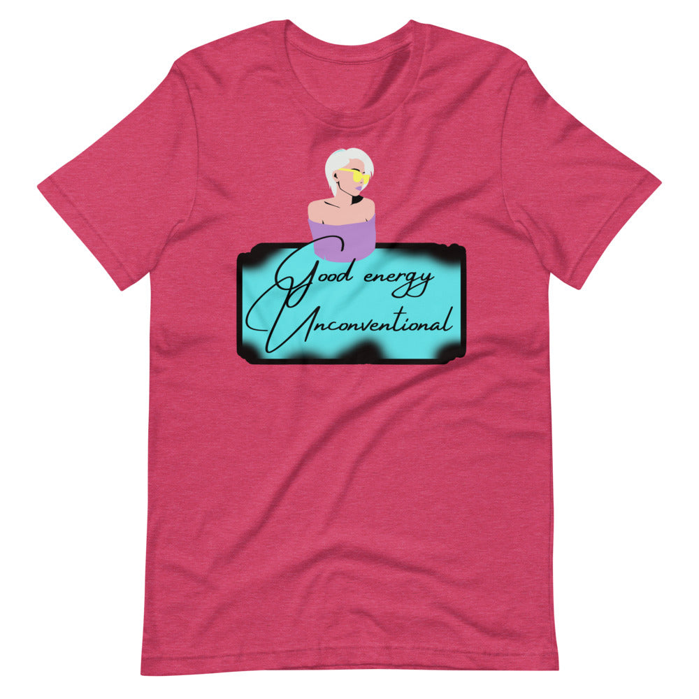 Good Energy Unconventional Short-Sleeve Unisex T-Shirt Cotesh