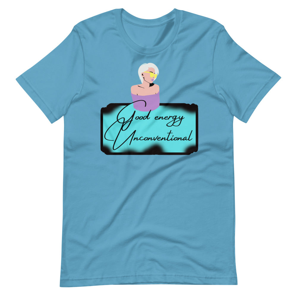Good Energy Unconventional Short-Sleeve Unisex T-Shirt Cotesh