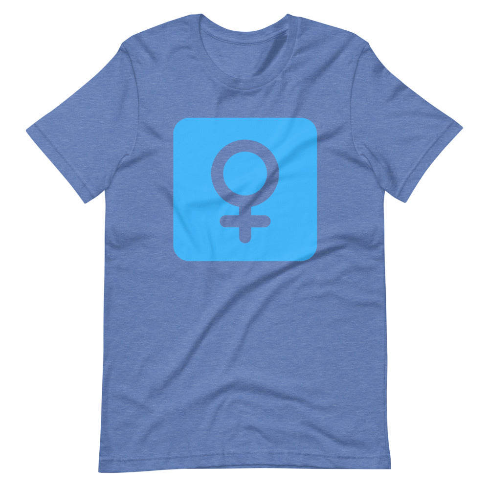 symbol ♀ Short-Sleeve Unisex T-Shirt Cotesh