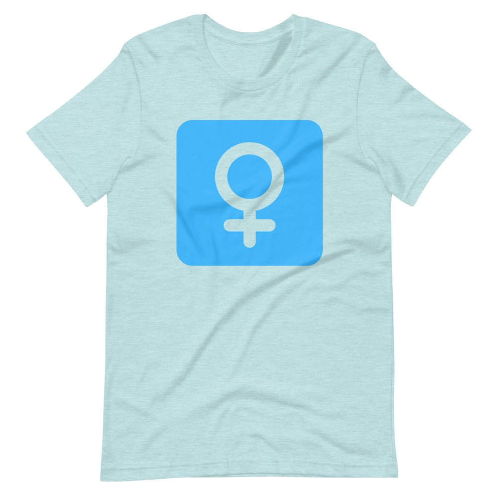 symbol ♀ Short-Sleeve Unisex T-Shirt Cotesh