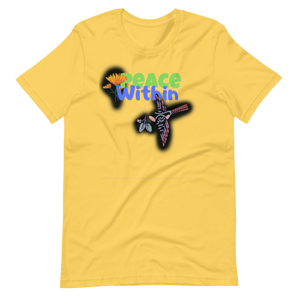 Peace within Short-Sleeve Unisex T-Shirt Cotesh