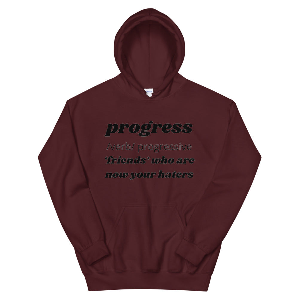 Progress Unisex Hoodie Cotesh Blending Trends