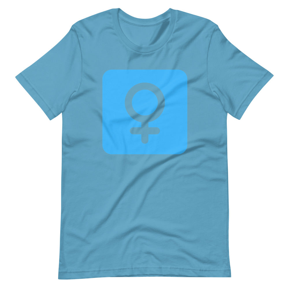 symbol ♀ Short-Sleeve Unisex T-Shirt Cotesh