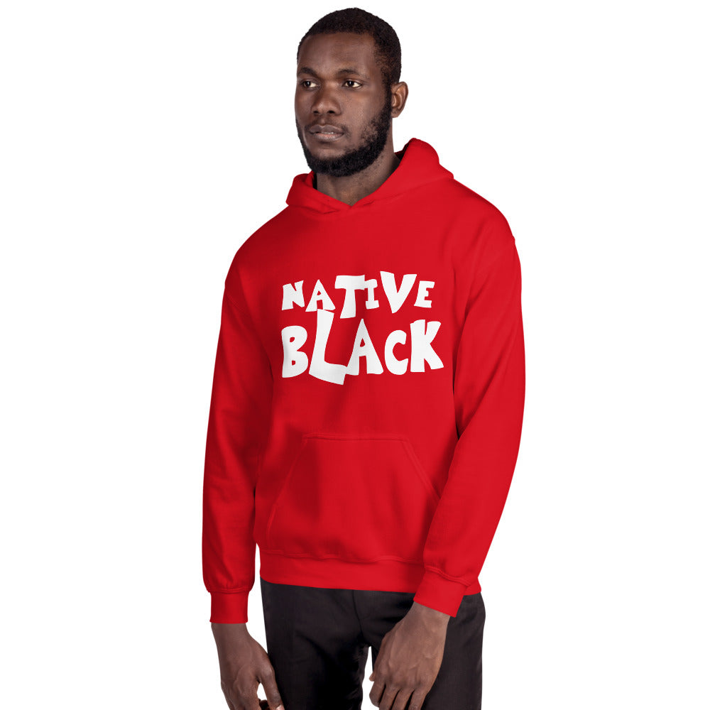 Native Black Unisex Hoodie Expression Hoodies CoTesh