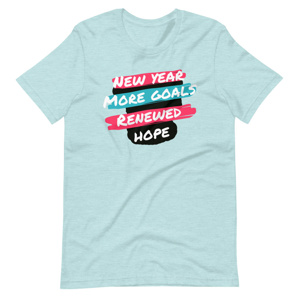 New Year More Goal New Hope Short-Sleeve Unisex T-Shirt Cotesh