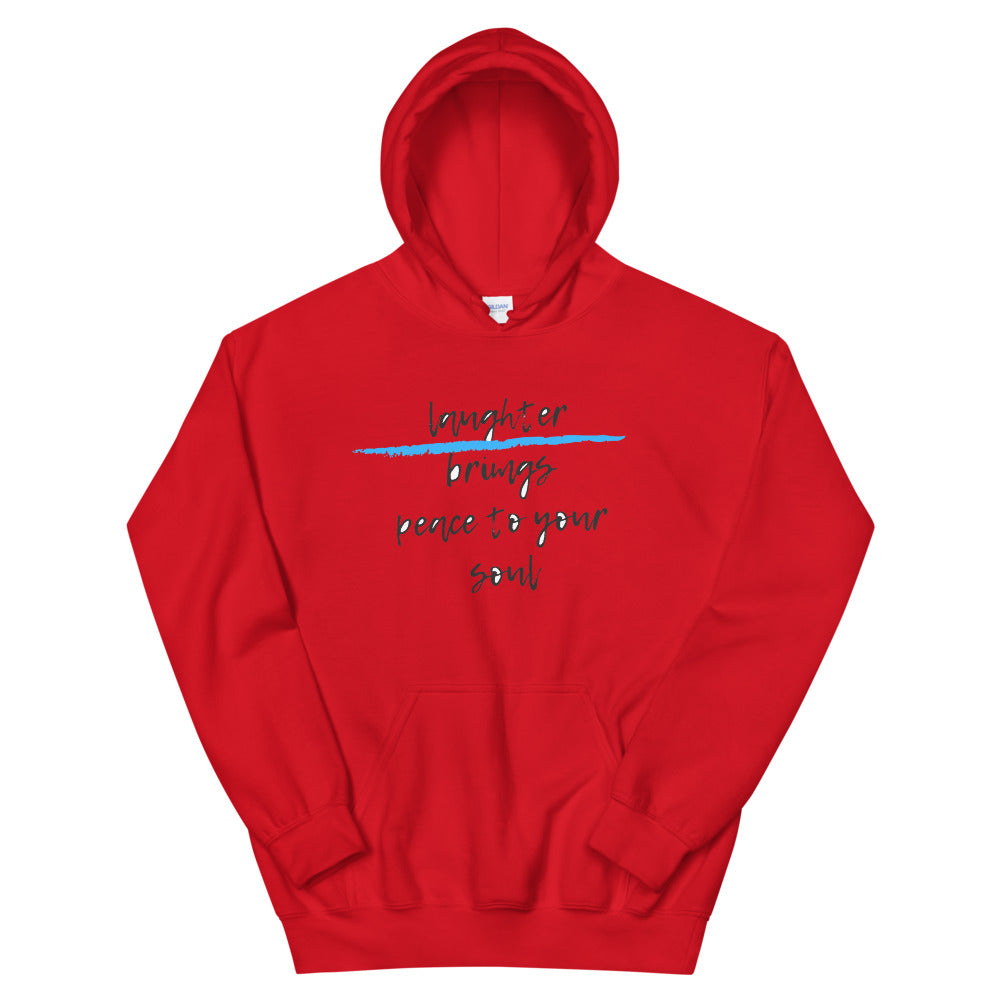 laughterbrings peace to your soul Unisex Hoodie Cotesh