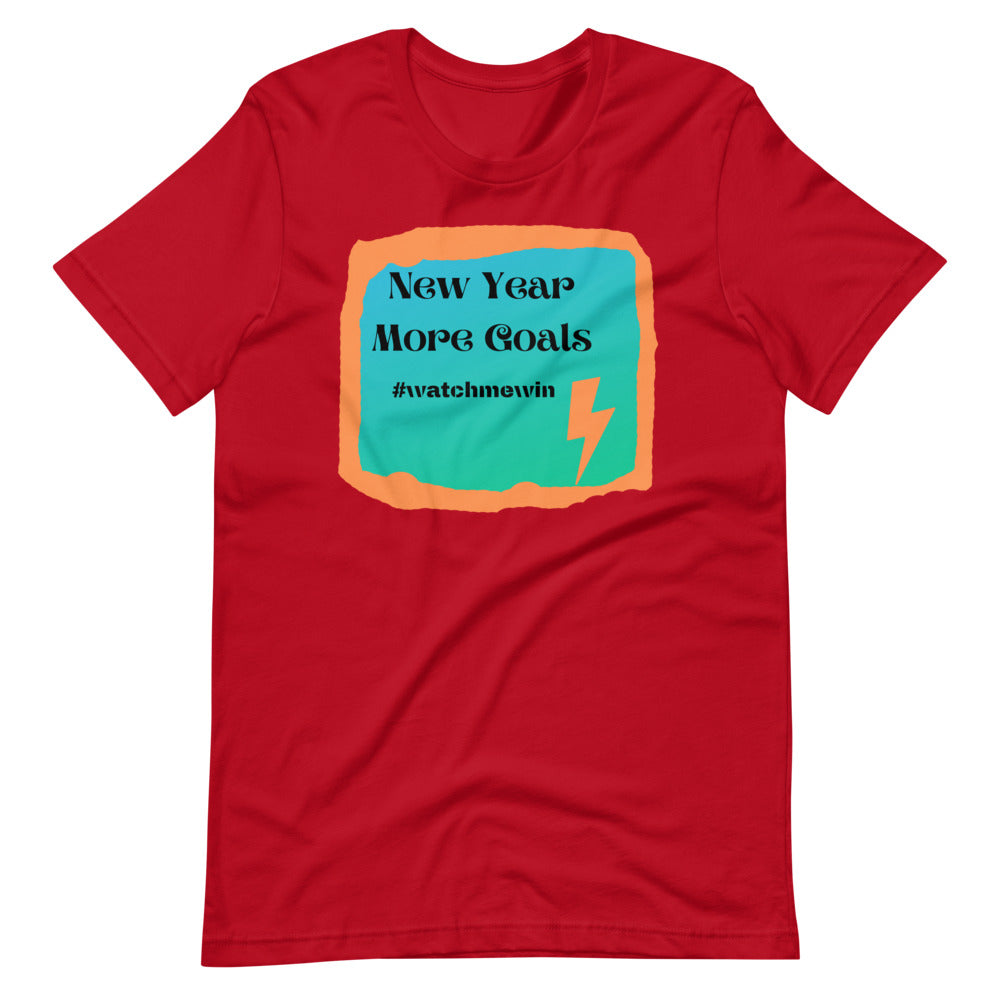 Now More Goals Short-Sleeve Unisex T-Shirt Cotesh