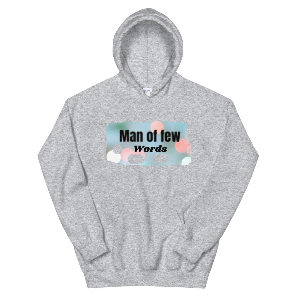 Man of few Words Unisex Hoodie Cotesh