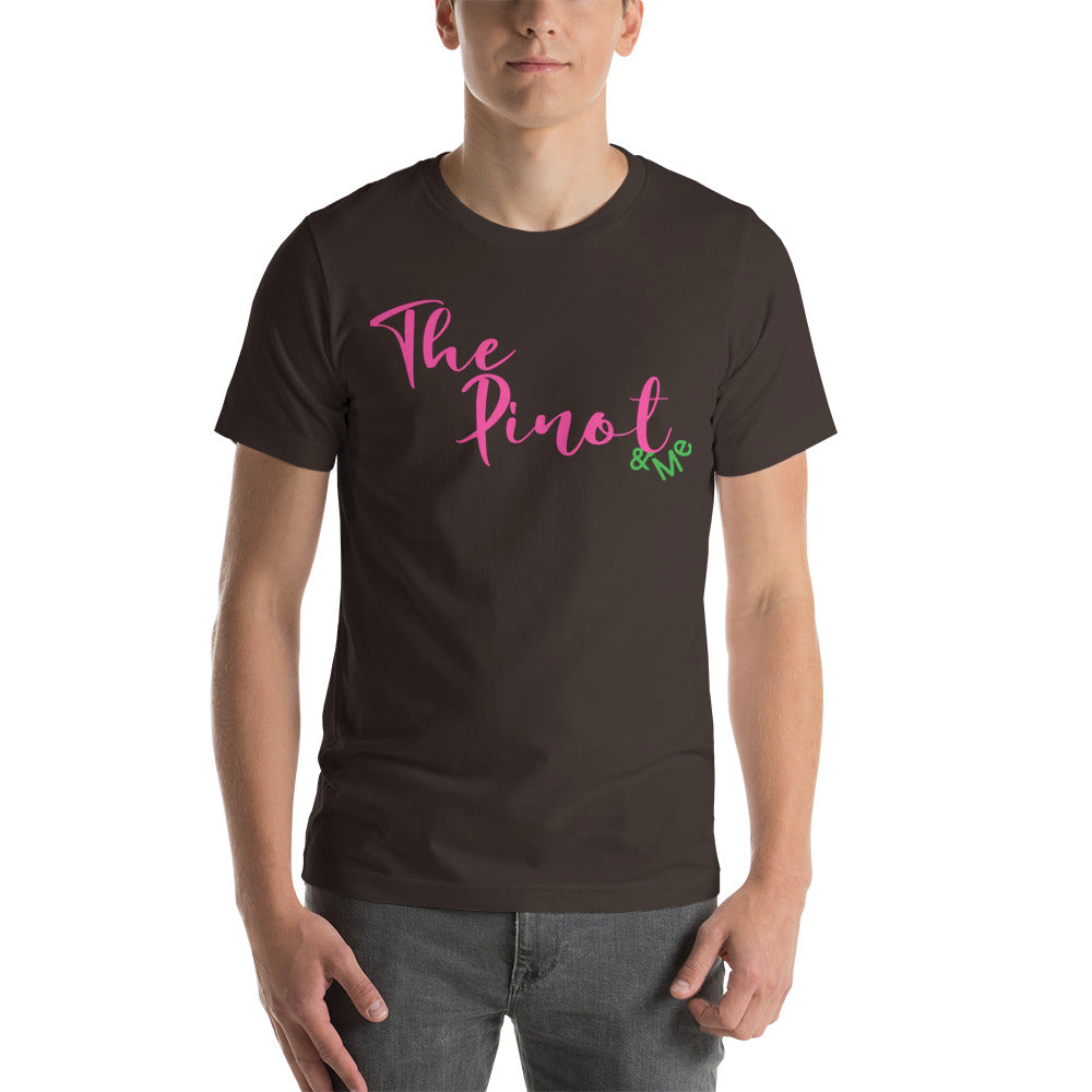 The Pinot and Me Short-Sleeve Unisex T-Shirt Cotesh Blending Trends
