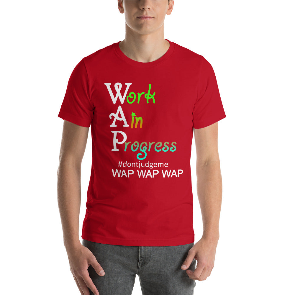 Work in progress Short-Sleeve Unisex T-Shirt | Cotesh | WAPvention
