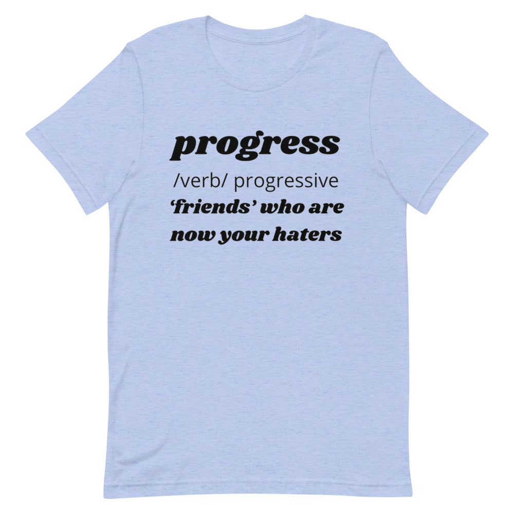 Progress Short-Sleeve Unisex T-Shirt Cotesh Blending Trends