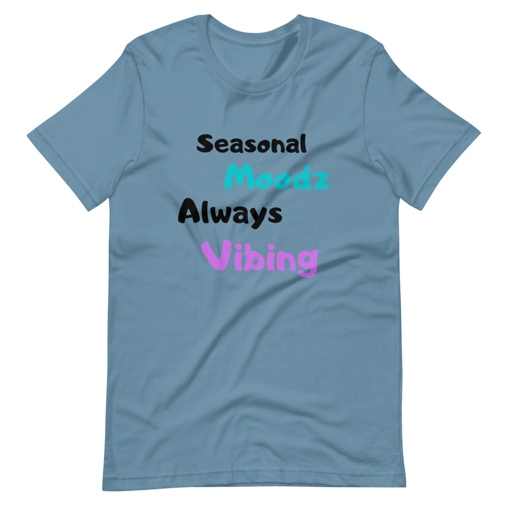 Seasonal Moods alwasy vibing Short-Sleeve Unisex T-Shirt Cotesh