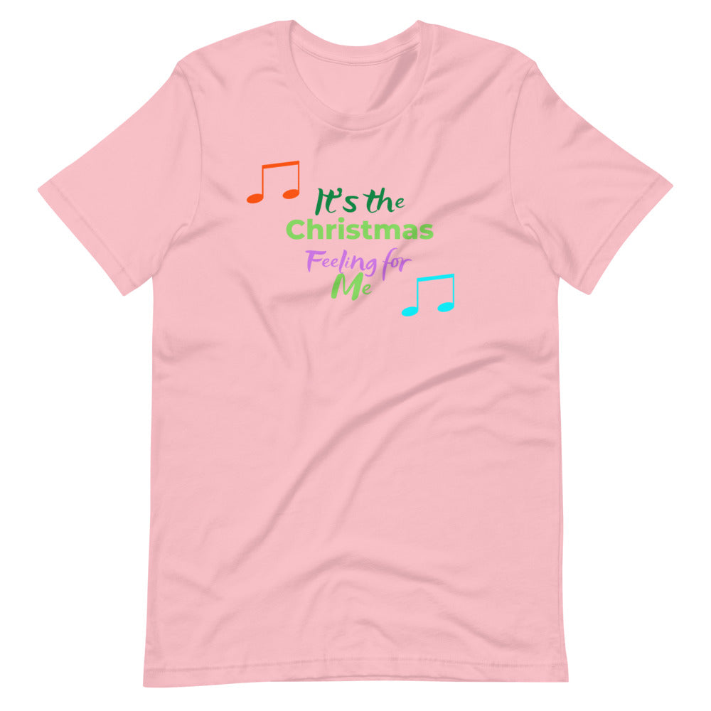 It's the merry christmas feeling for me Short-Sleeve Unisex T-Shirt Cotesh