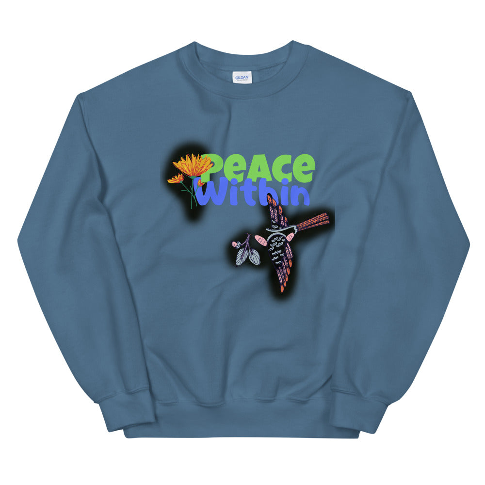 Peace within Unisex Sweatshirt Cotesh