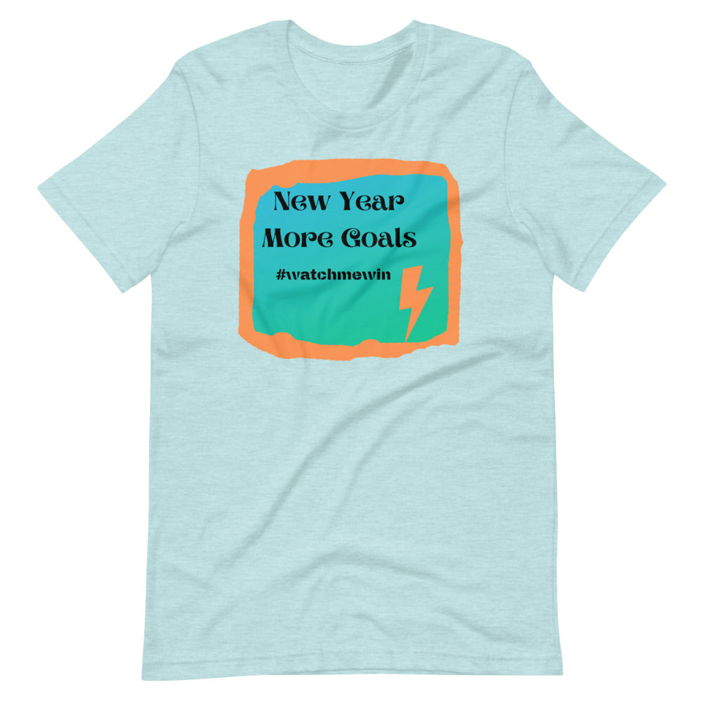 Now More Goals Short-Sleeve Unisex T-Shirt Cotesh