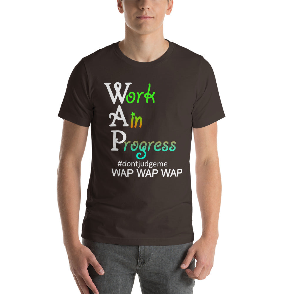Work in progress Short-Sleeve Unisex T-Shirt | Cotesh | WAPvention