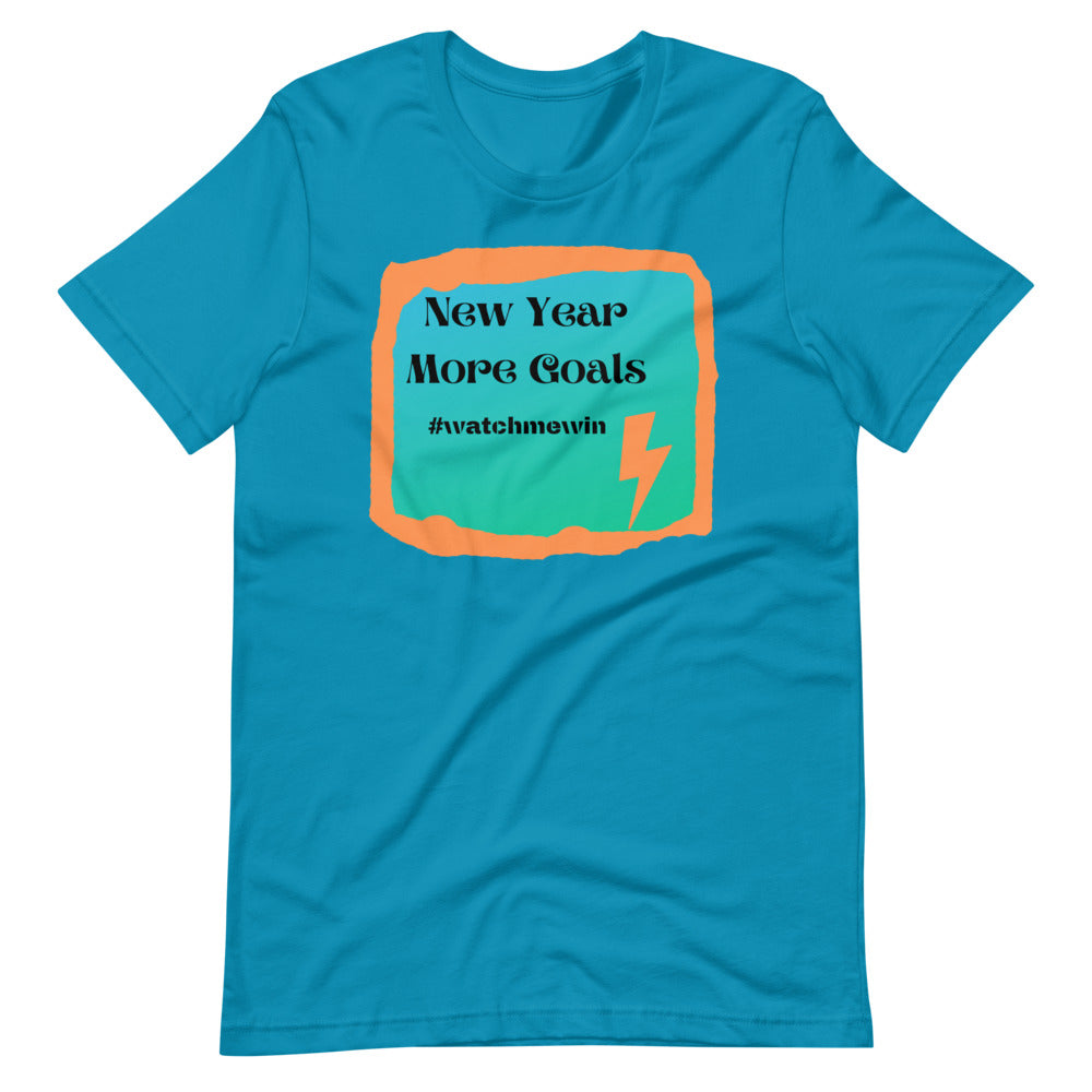Now More Goals Short-Sleeve Unisex T-Shirt Cotesh
